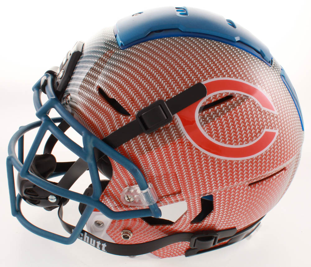 Brian Urlacher Signed Bears Full-Size Authentic On-Field F7 Hydro-Dipped Helmet Inscribed "HOF 2018" (Beckett COA) at PristineAuction.com Brian Urlacher Signed Bears Full-Size Authentic On-Field F7 Hydro-Dipped Helmet Inscribed "HOF 2018" (Beckett COA) at PristineAuction.com
