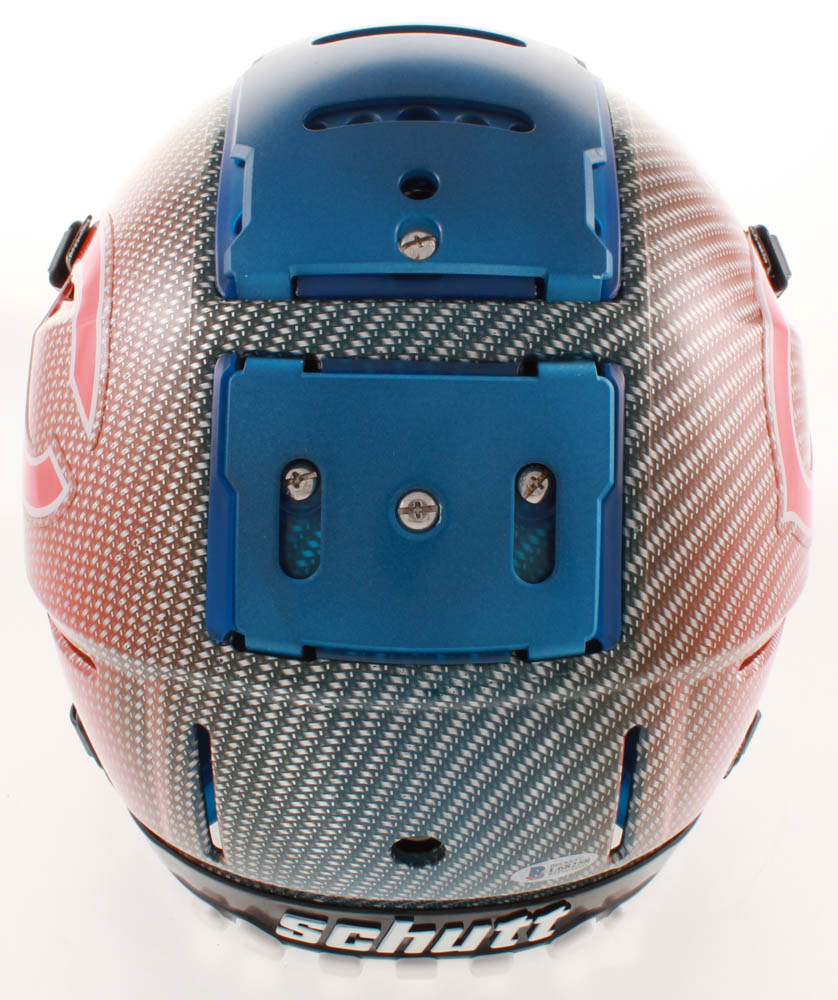 Brian Urlacher Signed Bears Full-Size Authentic On-Field F7 Hydro-Dipped Helmet Inscribed "HOF 2018" (Beckett COA) at PristineAuction.com Brian Urlacher Signed Bears Full-Size Authentic On-Field F7 Hydro-Dipped Helmet Inscribed "HOF 2018" (Beckett COA) at PristineAuction.com