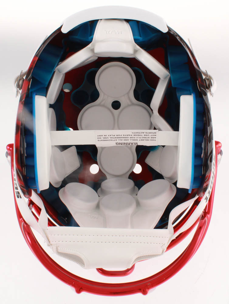 DeAndre Hopkins Signed Texans Full-Size Authentic On-Field Hydro Dipped Helmet (JSA COA) at PristineAuction.com DeAndre Hopkins Signed Texans Full-Size Authentic On-Field Hydro Dipped Helmet (JSA COA) at PristineAuction.com