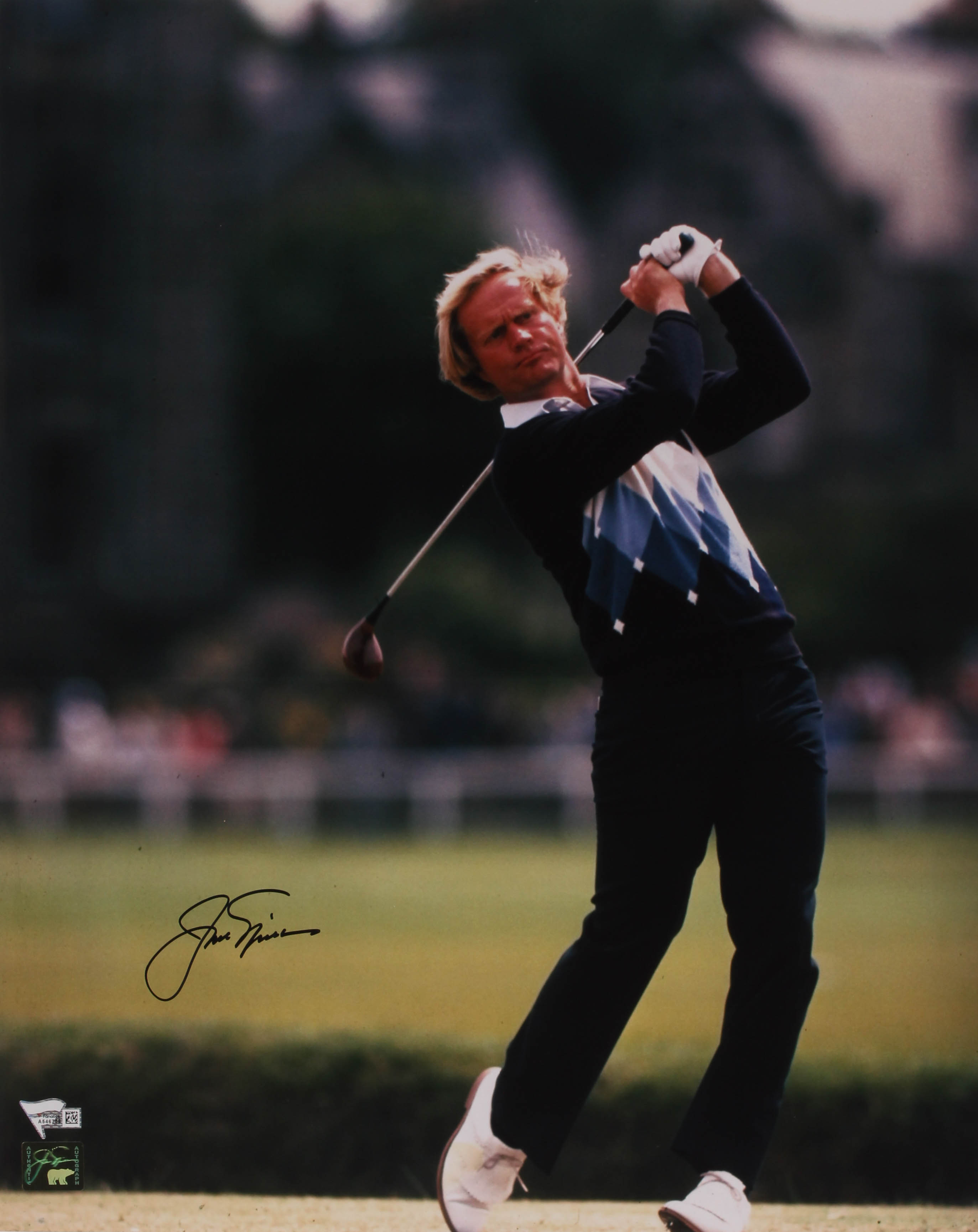Jack Nicklaus Signed 16x20 Photo (Fanatics Hologram & Nicklaus Hologram) at PristineAuction.com Jack Nicklaus Signed 16x20 Photo (Fanatics Hologram & Nicklaus Hologram) at PristineAuction.com