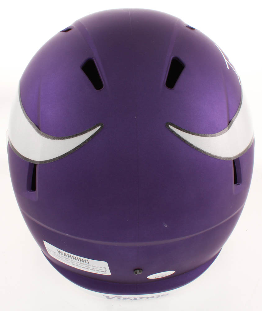 Irv Smith Jr. Signed Vikings Full-Size Speed Helmet (JSA COA) at PristineAuction.com Irv Smith Jr. Signed Vikings Full-Size Speed Helmet (JSA COA) at PristineAuction.com