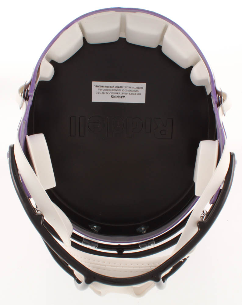 Irv Smith Jr. Signed Vikings Full-Size Speed Helmet (JSA COA) at PristineAuction.com Irv Smith Jr. Signed Vikings Full-Size Speed Helmet (JSA COA) at PristineAuction.com
