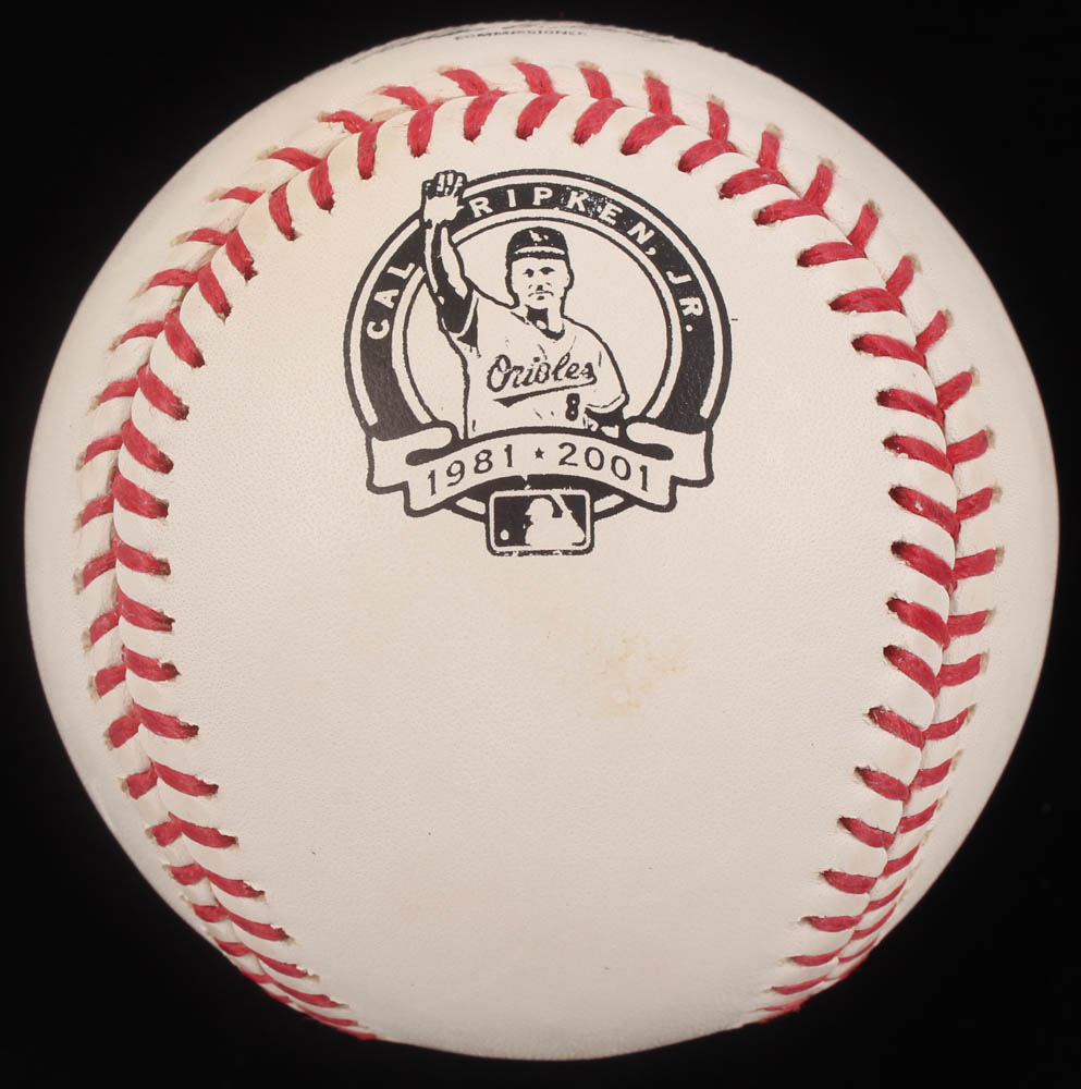 Lot of (3) Cal Ripken Jr. Baseballs with (1) Signed OAL, (1) OML Ripken