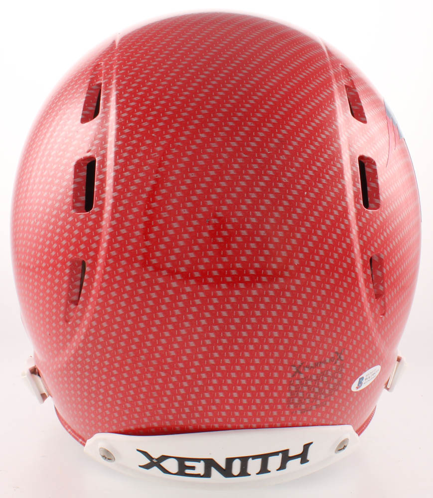 Chase Winovich Signed Patriots Full-Size Authentic On-Field Hydro-Dipped Helmet (Beckett COA) at PristineAuction.com Chase Winovich Signed Patriots Full-Size Authentic On-Field Hydro-Dipped Helmet (Beckett COA) at PristineAuction.com