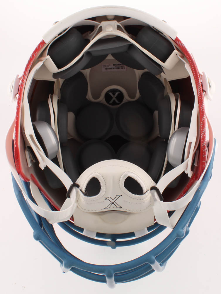 Chase Winovich Signed Patriots Full-Size Authentic On-Field Hydro-Dipped Helmet (Beckett COA) at PristineAuction.com Chase Winovich Signed Patriots Full-Size Authentic On-Field Hydro-Dipped Helmet (Beckett COA) at PristineAuction.com