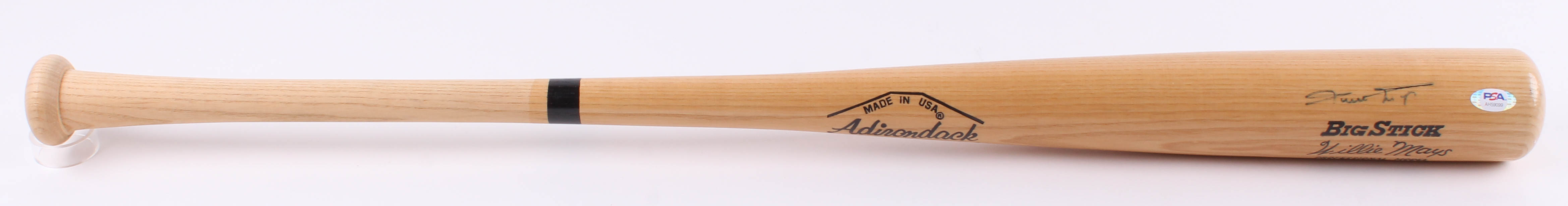 Willie Mays Signed Adirondack Big Stick Professional Player Model Baseball Bat (PSA COA) at PristineAuction.com Willie Mays Signed Adirondack Big Stick Professional Player Model Baseball Bat (PSA COA) at PristineAuction.com