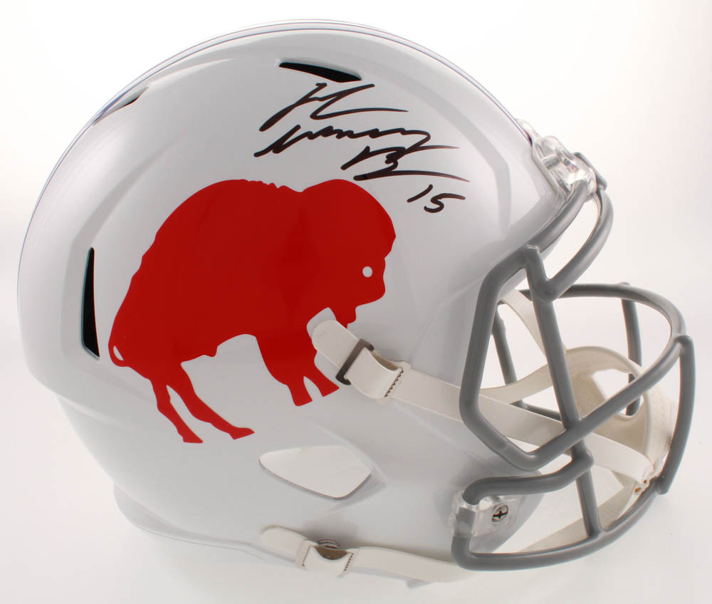 John "Smokey" Brown Signed Bills Full-Size Speed Helmet (JSA COA) at PristineAuction.com John "Smokey" Brown Signed Bills Full-Size Speed Helmet (JSA COA) at PristineAuction.com