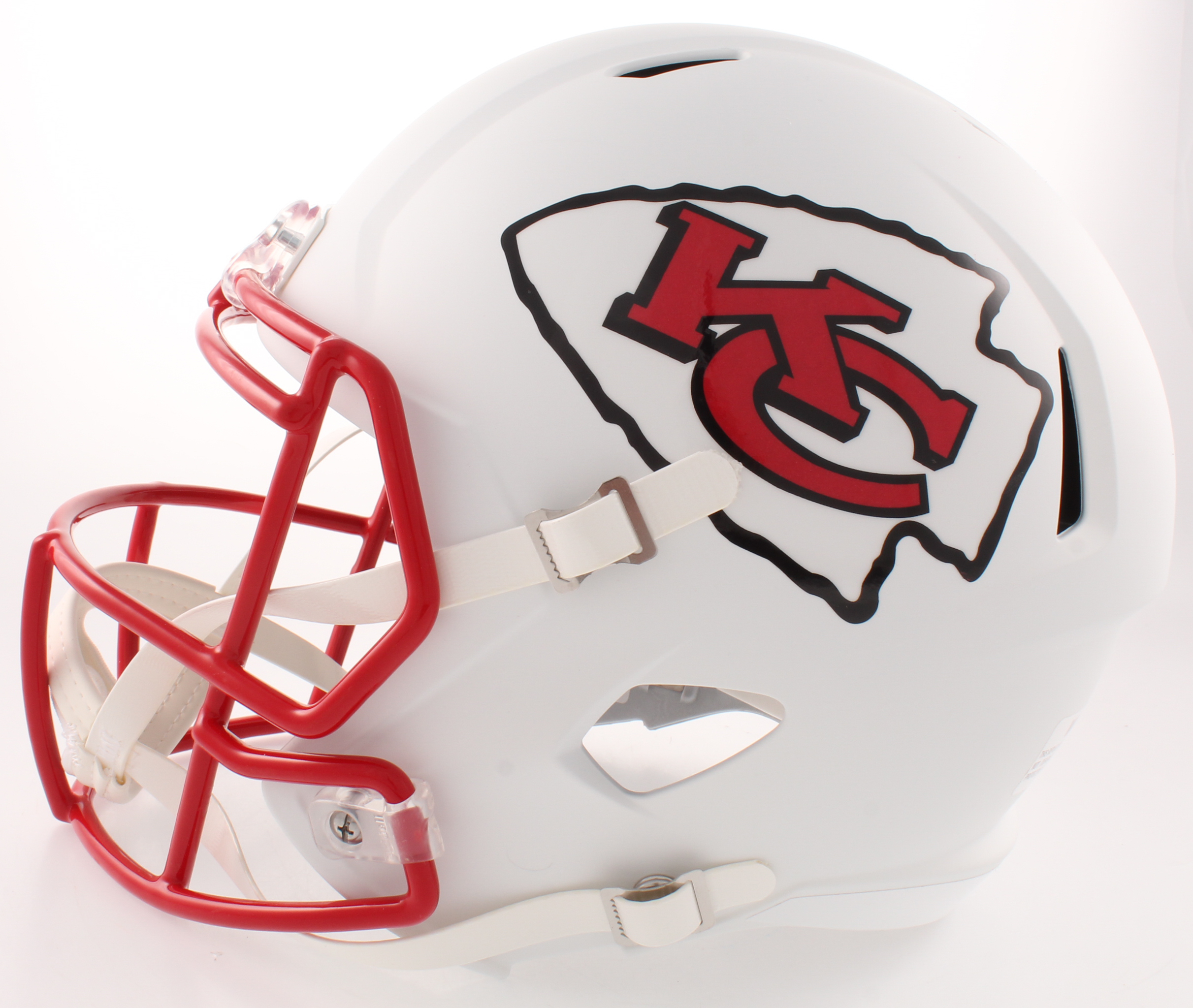 Patrick Mahomes Signed Chiefs Full-Size Matte White Speed Helmet (JSA COA) at PristineAuction.com Patrick Mahomes Signed Chiefs Full-Size Matte White Speed Helmet (JSA COA) at PristineAuction.com