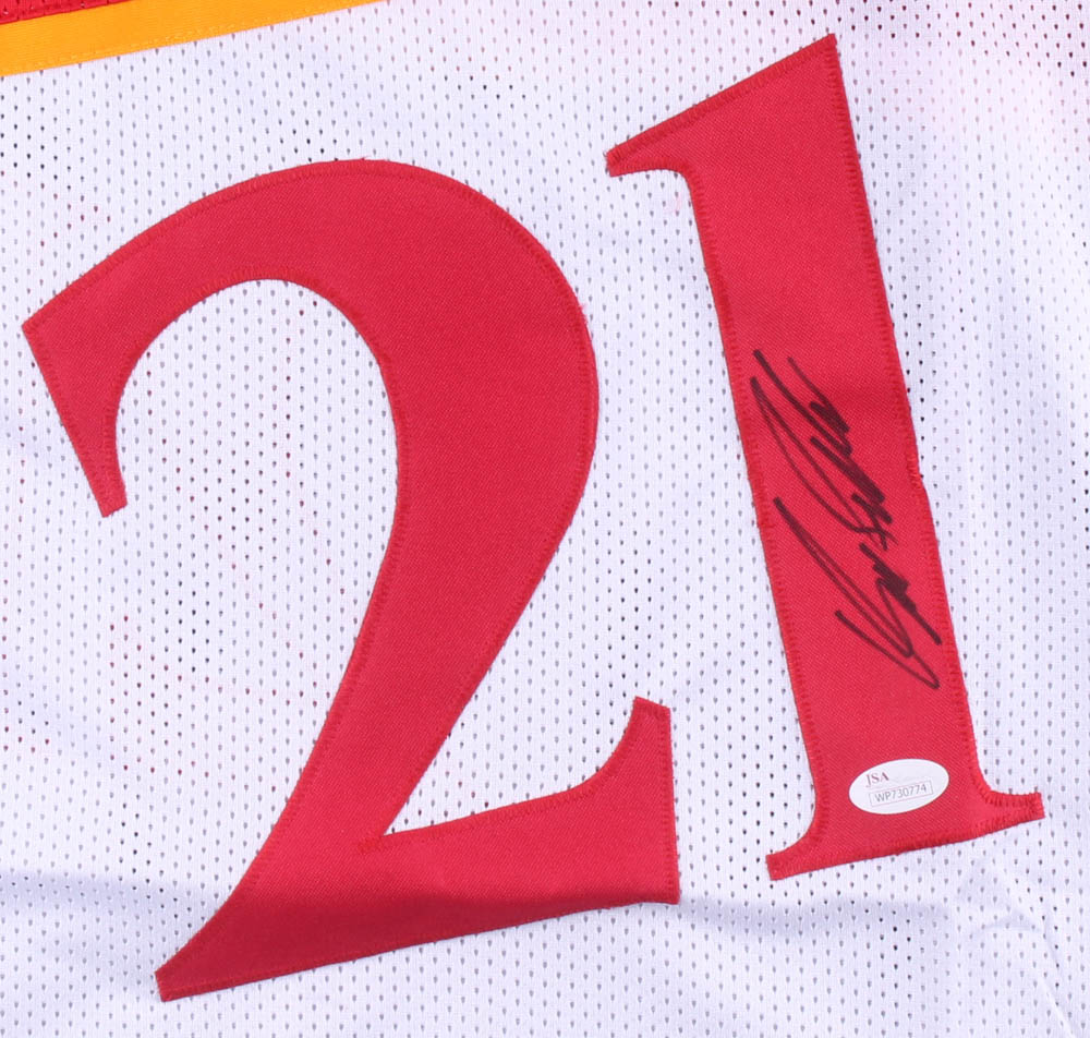 Dominique Wilkins Signed Jersey (JSA COA) at PristineAuction.com Dominique Wilkins Signed Jersey (JSA COA) at PristineAuction.com