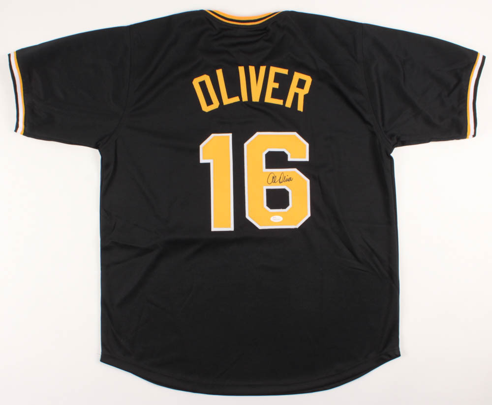 Al Oliver Signed Jersey (JSA COA) at PristineAuction.com Al Oliver Signed Jersey (JSA COA) at PristineAuction.com