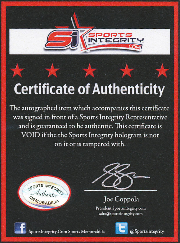 Jim Otto Signed Raiders 8x10 Photo (SI COA) at PristineAuction.com Jim Otto Signed Raiders 8x10 Photo (SI COA) at PristineAuction.com