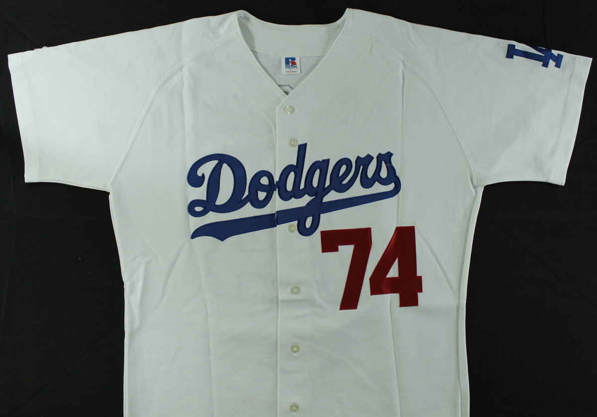 Kenley Jansen Signed Dodgers Jersey (PSA COA) at PristineAuction.com Kenley Jansen Signed Dodgers Jersey (PSA COA) at PristineAuction.com