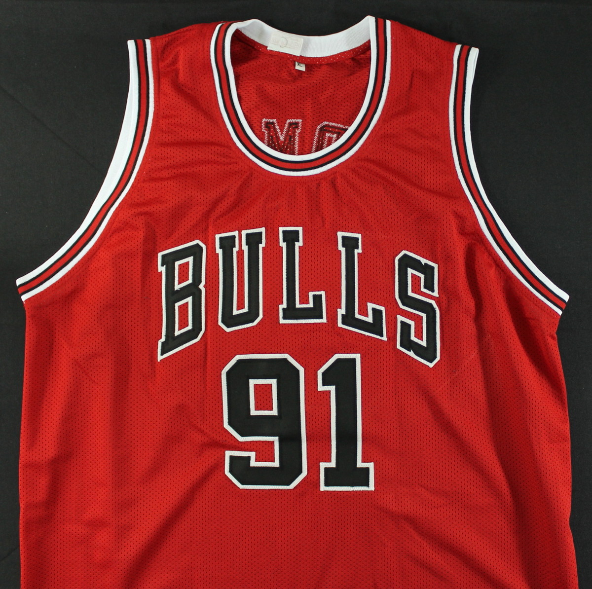 Dennis Rodman Signed Bulls Jersey (JSA COA) at PristineAuction.com Dennis Rodman Signed Bulls Jersey (JSA COA) at PristineAuction.com
