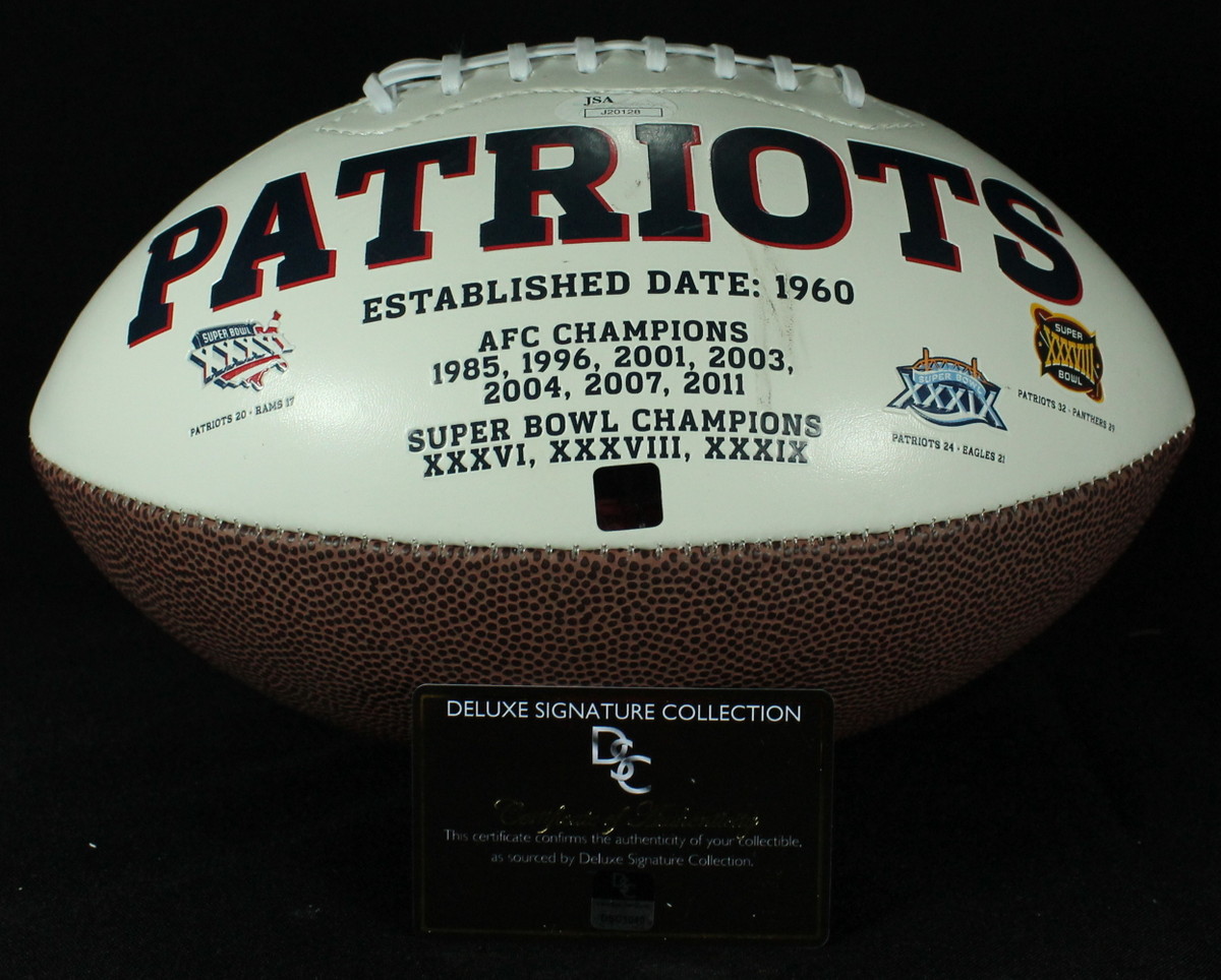 Danny Amendola Signed Patriots Logo Football (JSA & DSC COA) at PristineAuction.com Danny Amendola Signed Patriots Logo Football (JSA & DSC COA) at PristineAuction.com