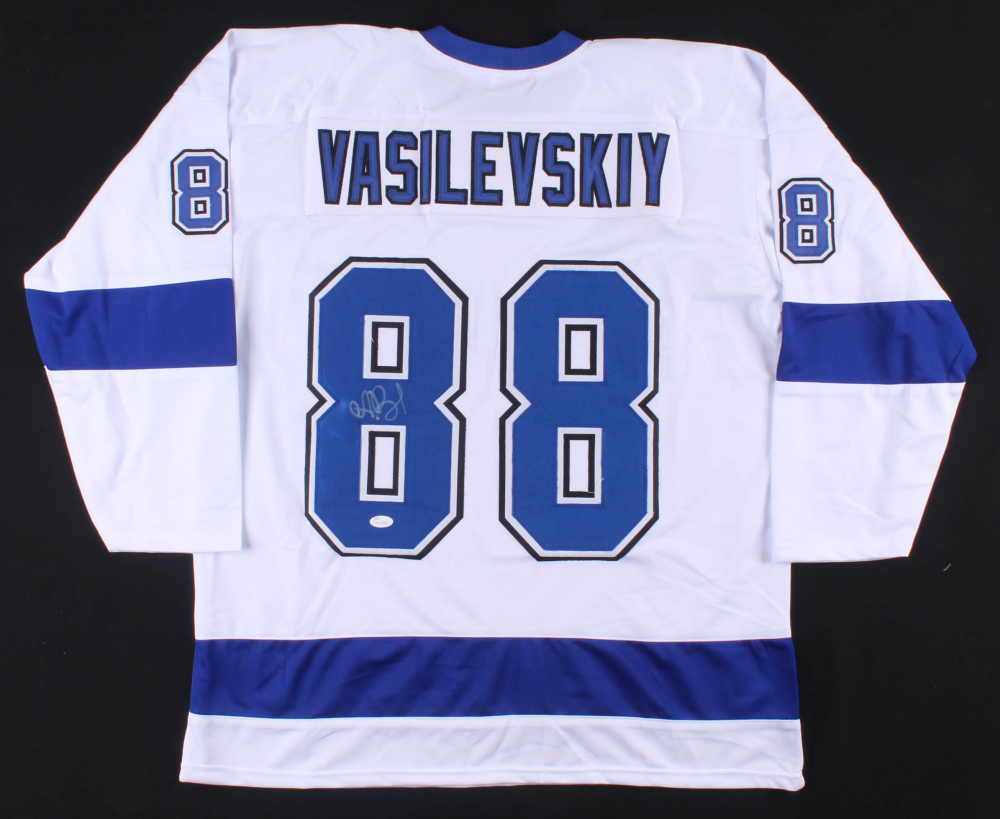 Andrei Vasilevskiy Signed Lightning Jersey (JSA COA) Pristine Auction
