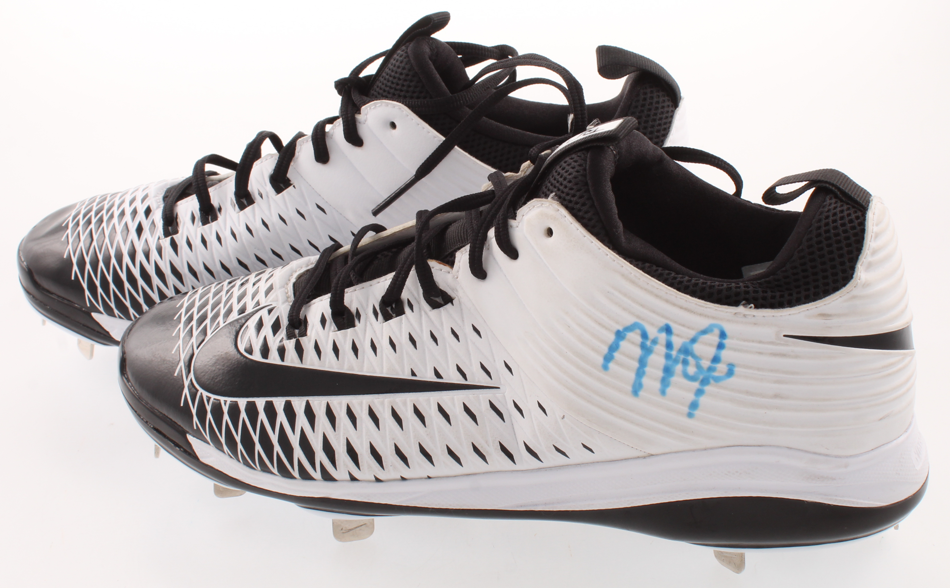 Mike Trout Signed Pair of (2) Baseball Cleats (Beckett COA) at PristineAuction.com Mike Trout Signed Pair of (2) Baseball Cleats (Beckett COA) at PristineAuction.com