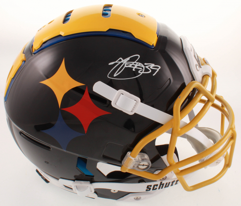 Minkah Fitzpatrick Signed Steelers FullSize Authentic OnField F7 Helmet (Beckett COA