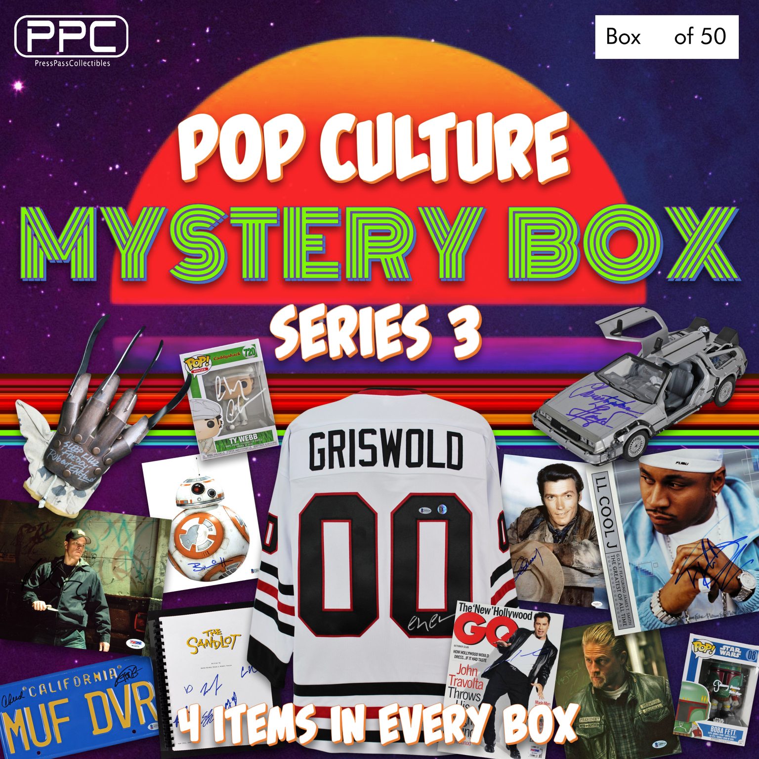 Press Pass Collectibles Pop Culture Mystery Box – Series 3 (Limited to 50) at PristineAuction.com Press Pass Collectibles Pop Culture Mystery Box – Series 3 (Limited to 50) at PristineAuction.com