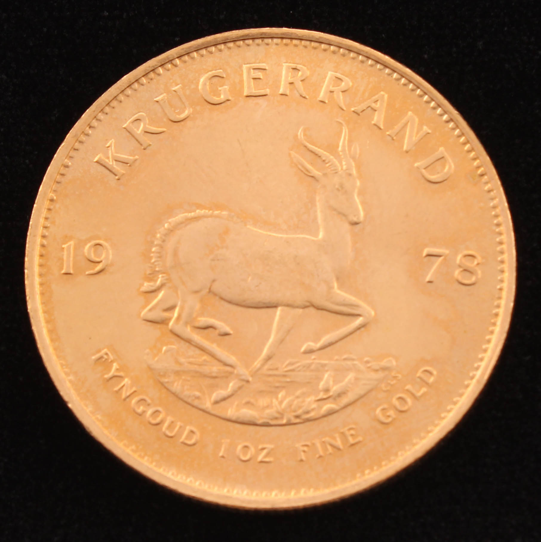 1 Ounce .917 Fine Gold 1978 South African Krugerrand at PristineAuction.com 1 Ounce .917 Fine Gold 1978 South African Krugerrand at PristineAuction.com