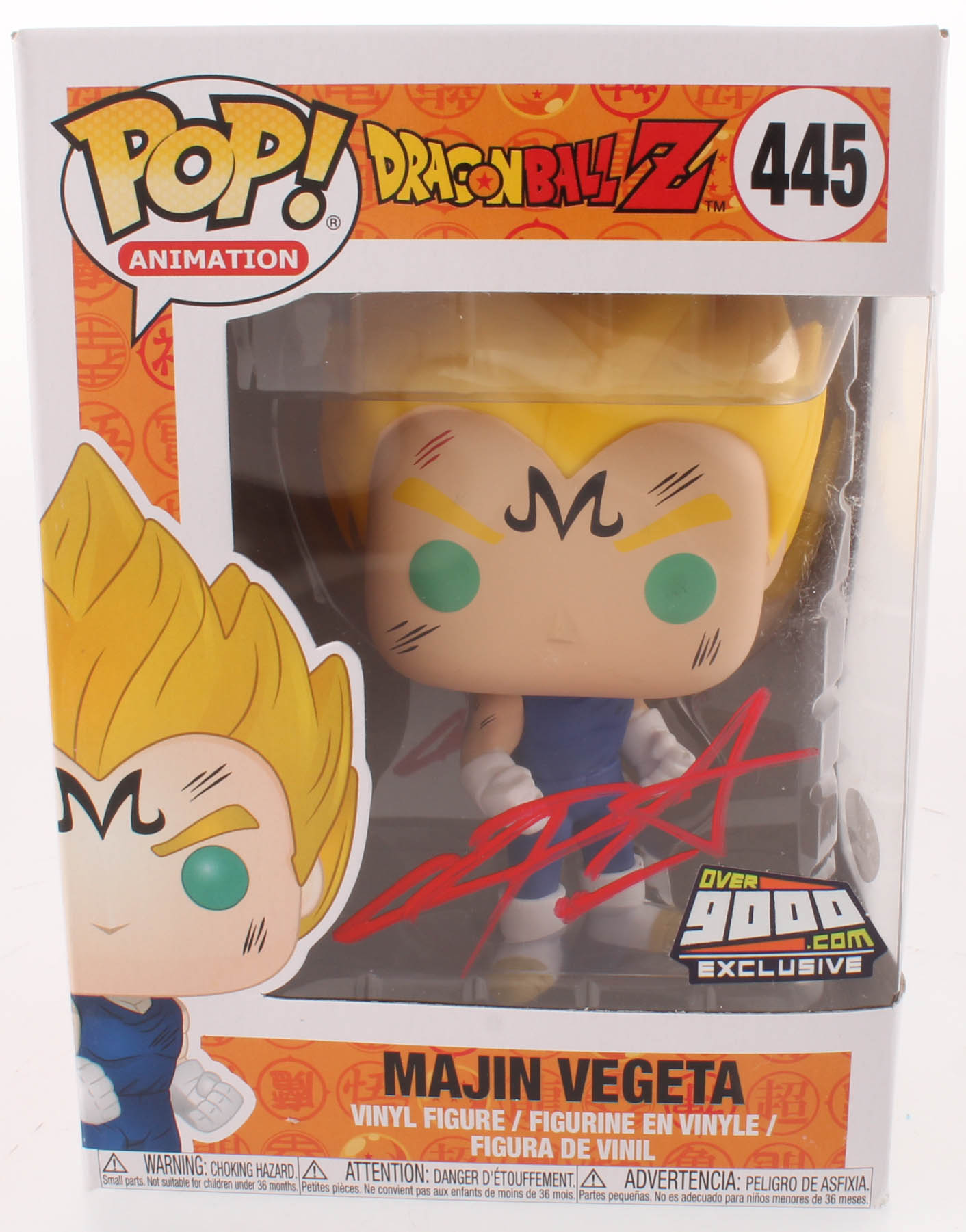 Christopher Sabat Signed "Dragon Ball Z" Majin Vegeta #445 Funko Pop! Vinyl Figure (JSA Hologram) at PristineAuction.com Christopher Sabat Signed "Dragon Ball Z" Majin Vegeta #445 Funko Pop! Vinyl Figure (JSA Hologram) at PristineAuction.com