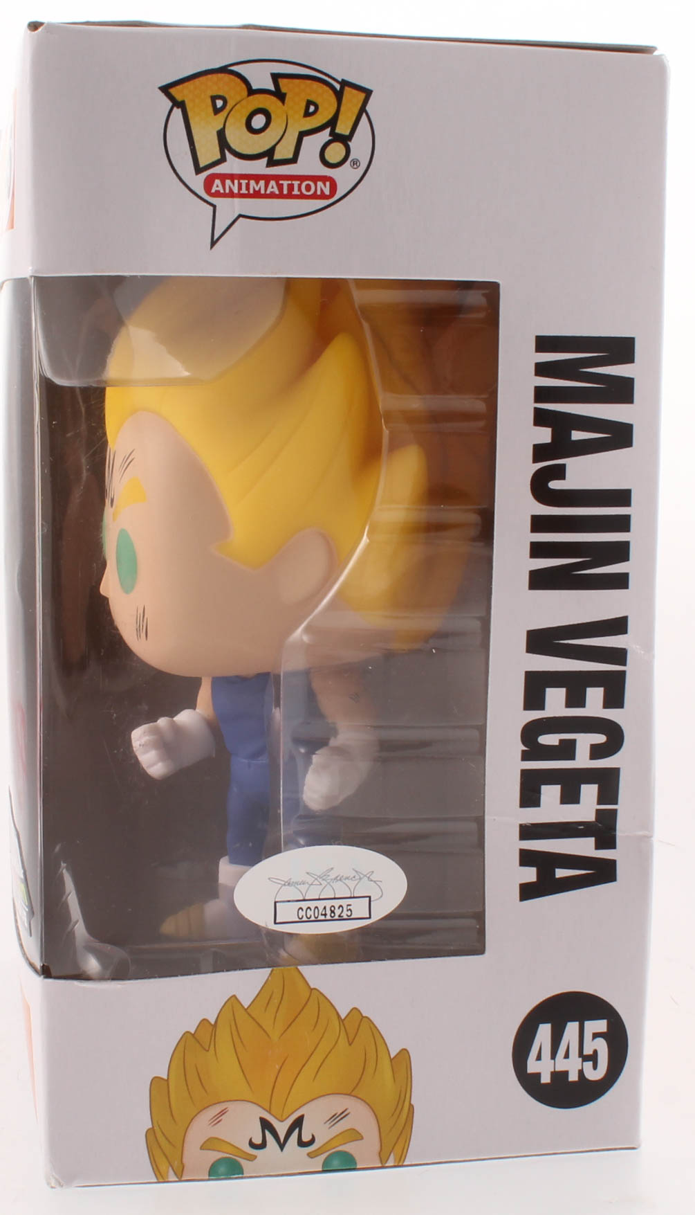 Christopher Sabat Signed "Dragon Ball Z" Majin Vegeta #445 Funko Pop! Vinyl Figure (JSA Hologram) at PristineAuction.com Christopher Sabat Signed "Dragon Ball Z" Majin Vegeta #445 Funko Pop! Vinyl Figure (JSA Hologram) at PristineAuction.com