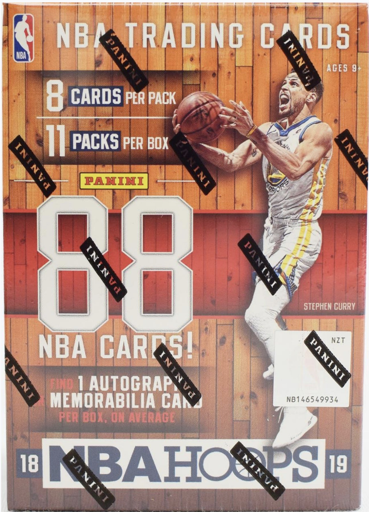 2018-19 Panini Hoops Basketball Unopened Blaster Box of (11) Packs at PristineAuction.com 2018-19 Panini Hoops Basketball Unopened Blaster Box of (11) Packs at PristineAuction.com