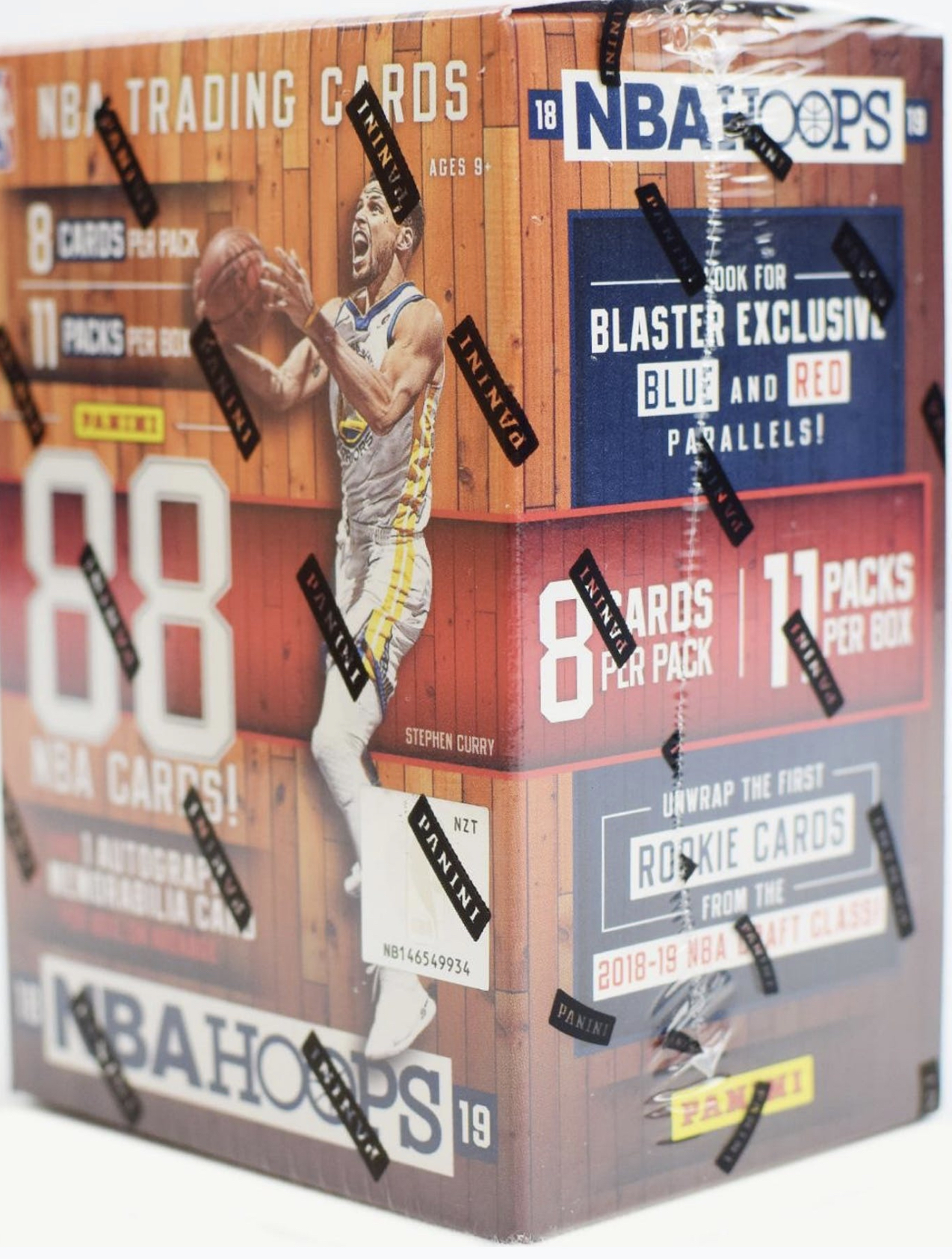 2018-19 Panini Hoops Basketball Unopened Blaster Box of (11) Packs at PristineAuction.com 2018-19 Panini Hoops Basketball Unopened Blaster Box of (11) Packs at PristineAuction.com