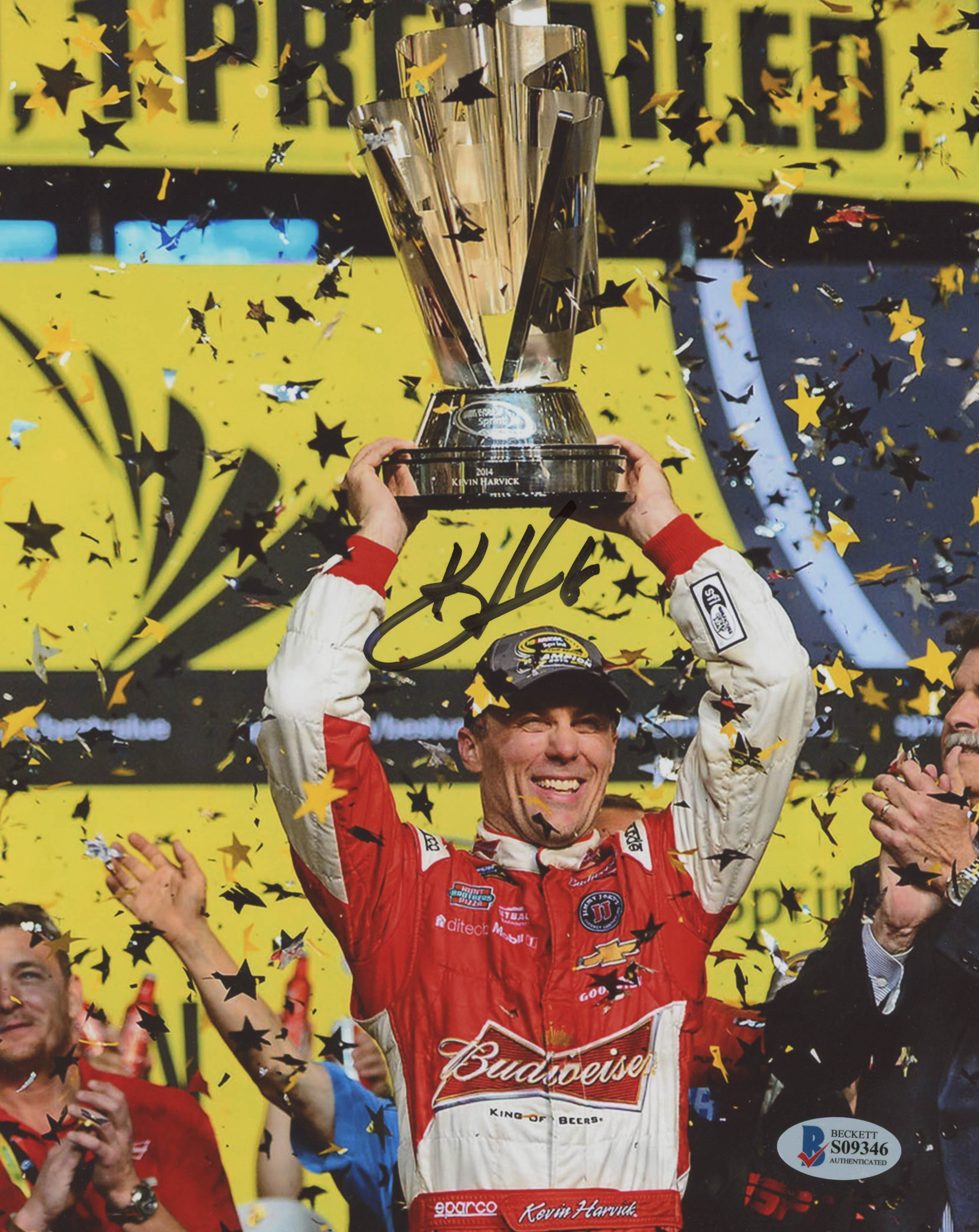 Kevin Harvick Signed 8x10 Photo (Beckett COA) at PristineAuction.com Kevin Harvick Signed 8x10 Photo (Beckett COA) at PristineAuction.com