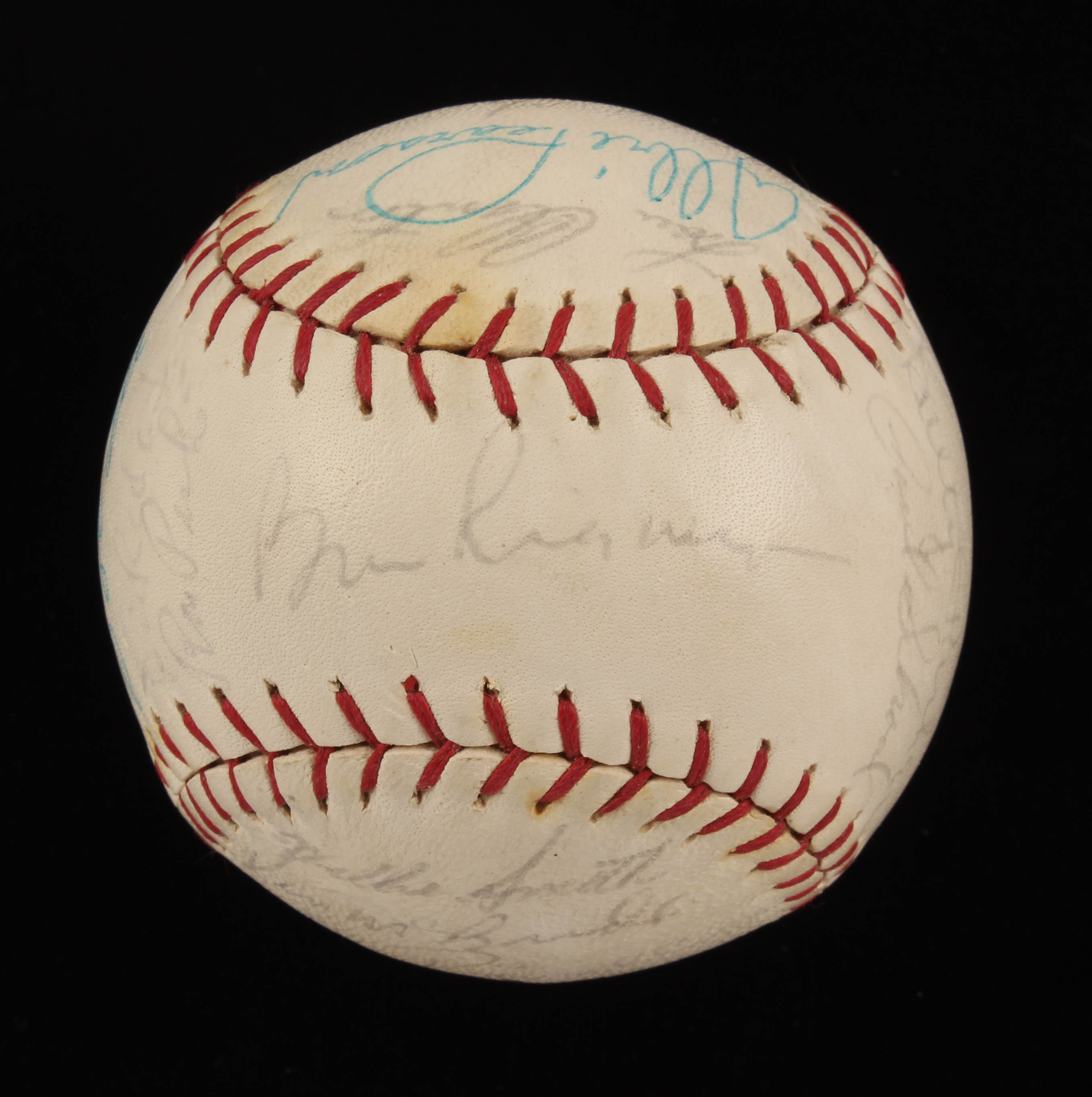 1965 California Angels Baseball Team-Signed by (18) with Dean Chance, Joe Adcock, Bob Lee, Salty Parker, Paul Schaal (JSA ALOA) at PristineAuction.com 1965 California Angels Baseball Team-Signed by (18) with Dean Chance, Joe Adcock, Bob Lee, Salty Parker, Paul Schaal (JSA ALOA) at PristineAuction.com