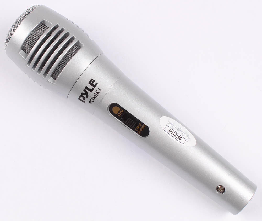 Vanilla Ice Signed Microphone (JSA COA) at PristineAuction.com Vanilla Ice Signed Microphone (JSA COA) at PristineAuction.com