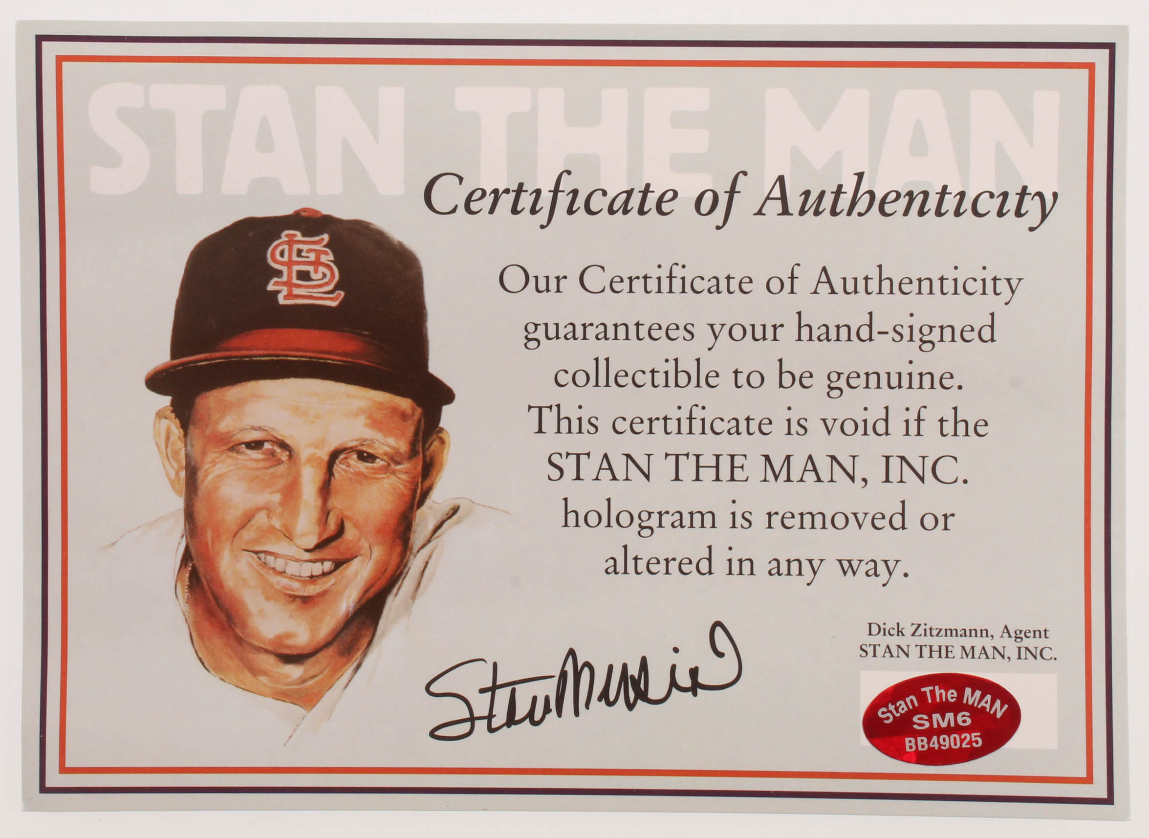 Stan Musial Signed OML Baseball (Stan Musial COA) at PristineAuction.com Stan Musial Signed OML Baseball (Stan Musial COA) at PristineAuction.com