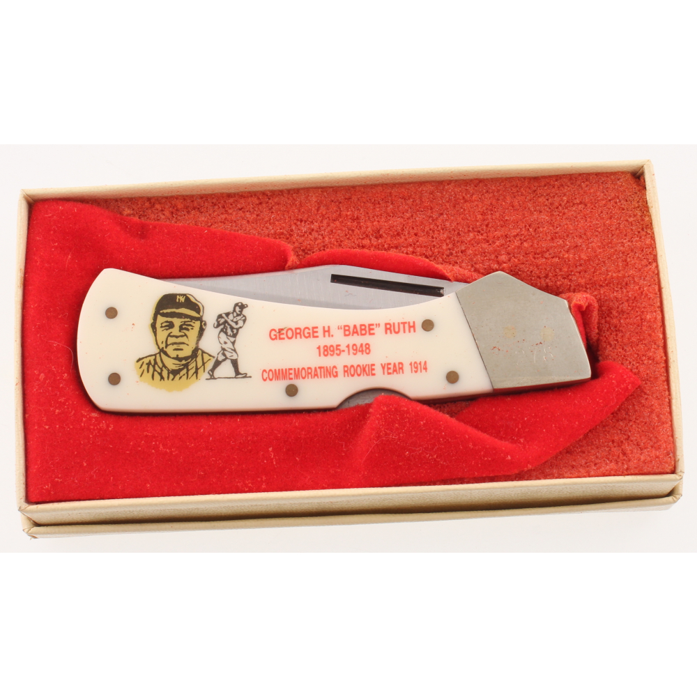 Babe Ruth Commemorating Rookie Year 1914 Pocket Knife | Pristine Auction