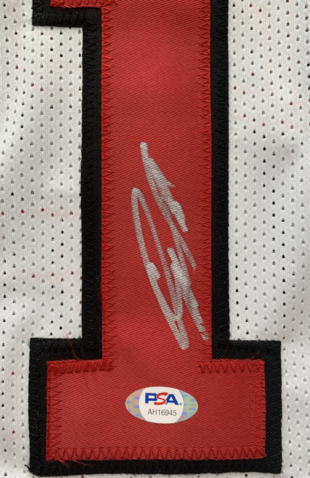 Dominique Wilkins Signed Jersey (PSA COA) at PristineAuction.com Dominique Wilkins Signed Jersey (PSA COA) at PristineAuction.com