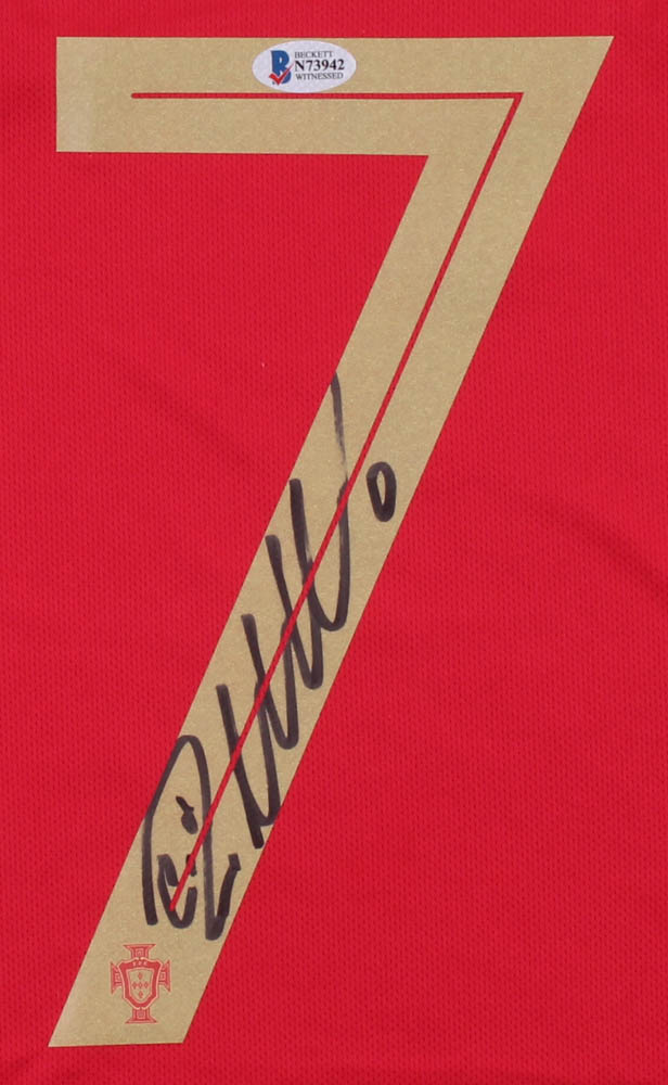Cristiano Ronaldo Signed Portugal Jersey (Beckett COA) at PristineAuction.com Cristiano Ronaldo Signed Portugal Jersey (Beckett COA) at PristineAuction.com