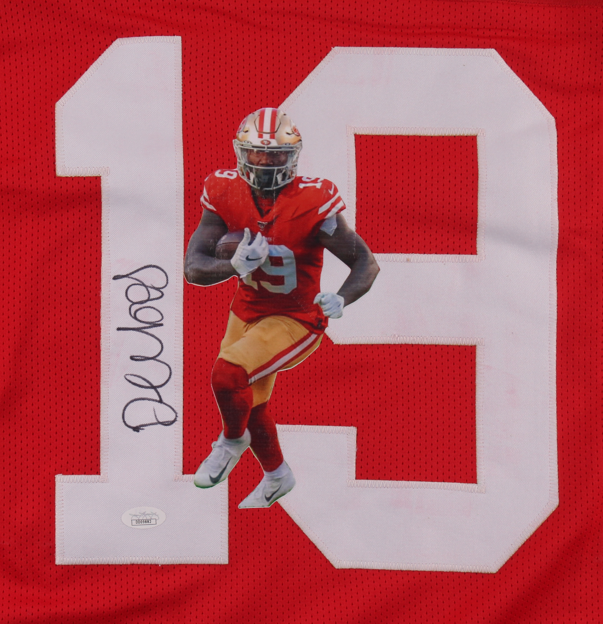 Deebo Samuel Signed Jersey (JSA COA) at PristineAuction.com Deebo Samuel Signed Jersey (JSA COA) at PristineAuction.com