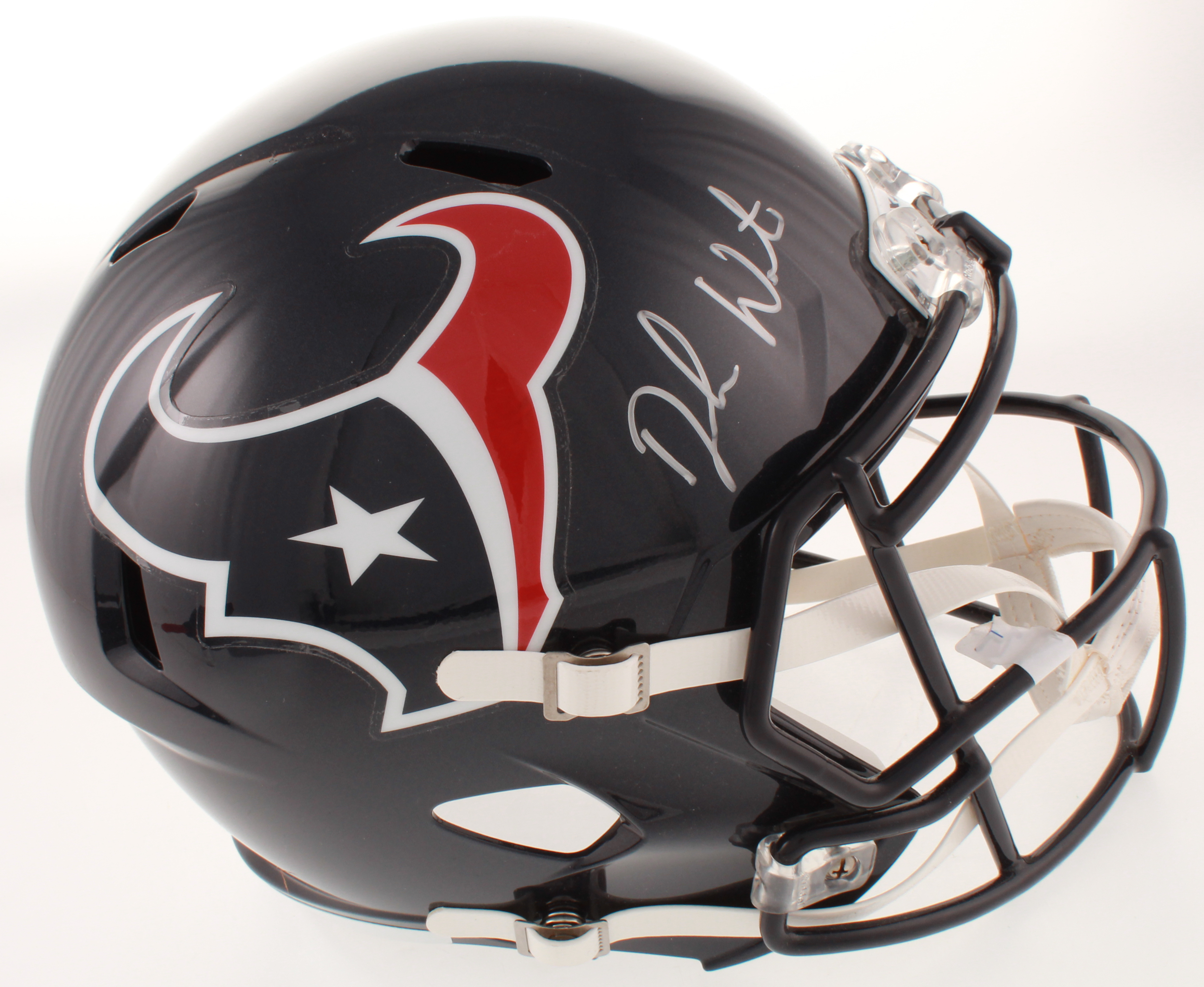 Deshaun Watson Signed Texans Full-Size Speed Helmet (Beckett COA) at PristineAuction.com Deshaun Watson Signed Texans Full-Size Speed Helmet (Beckett COA) at PristineAuction.com