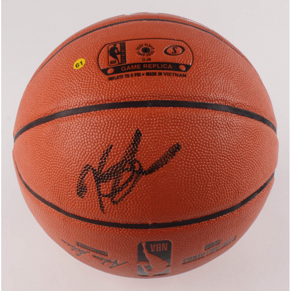 kd signed basketball