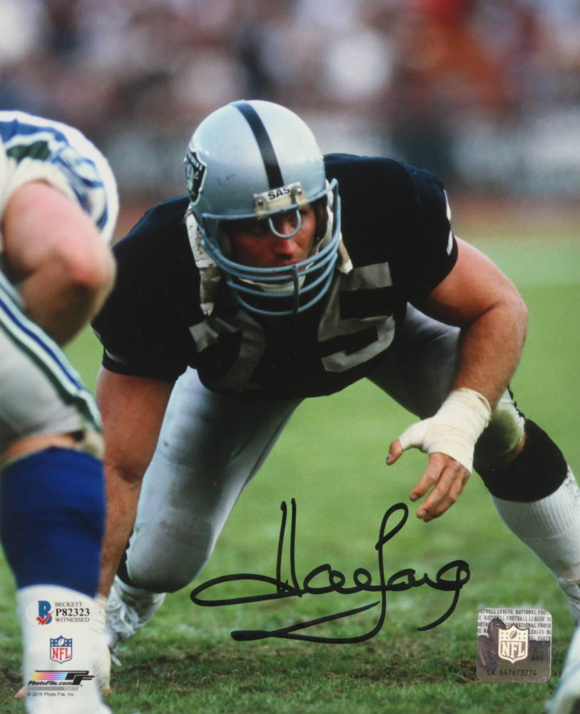 Howie Long Signed Raiders 8x10 Photo (Beckett COA) at PristineAuction.com Howie Long Signed Raiders 8x10 Photo (Beckett COA) at PristineAuction.com