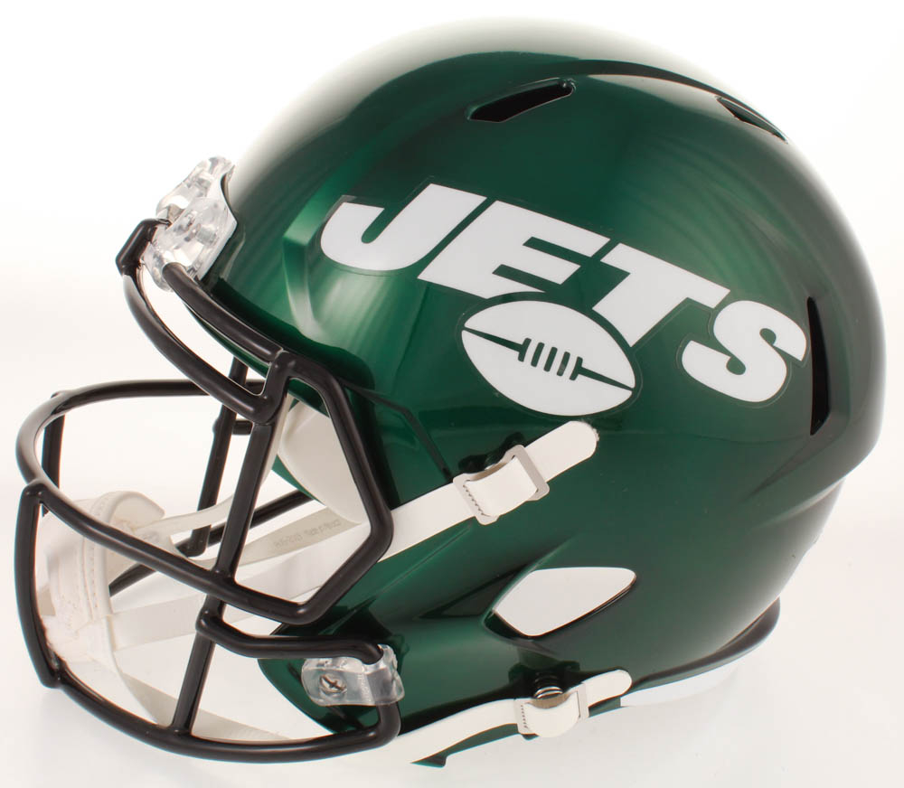 QUINNEN WILLIAMS Signed/Autographed 2019 Jets Authentic Speed Mini Helmet JSA COA