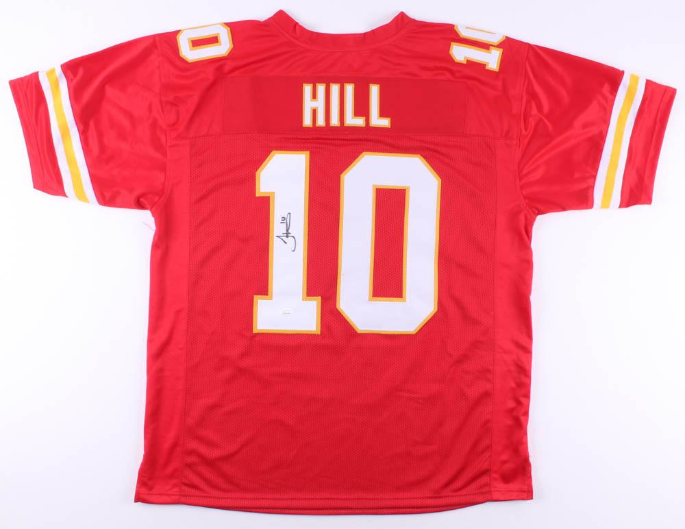 Tyreek Hill Signed Jersey (JSA COA) at PristineAuction.com Tyreek Hill Signed Jersey (JSA COA) at PristineAuction.com