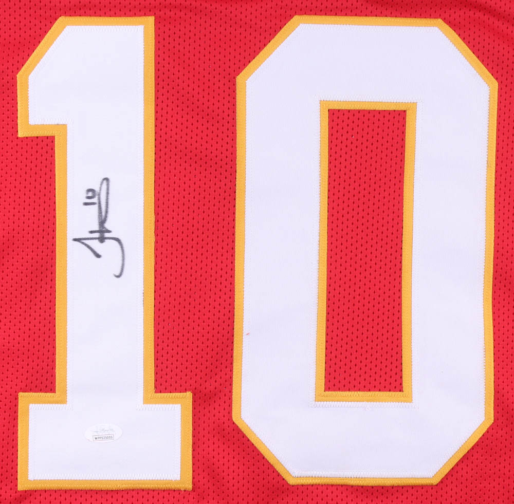 Tyreek Hill Signed Jersey (JSA COA) at PristineAuction.com Tyreek Hill Signed Jersey (JSA COA) at PristineAuction.com