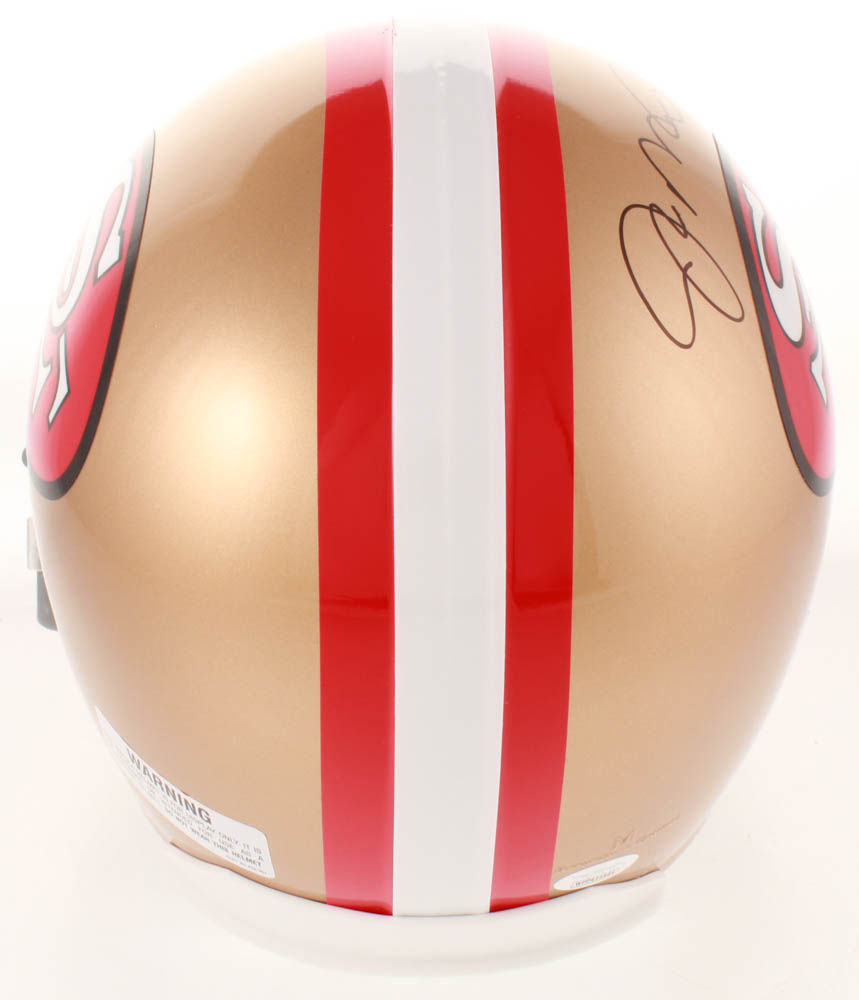 Joe Montana Signed 49ers Full-Size Helmet (JSA COA) at PristineAuction.com Joe Montana Signed 49ers Full-Size Helmet (JSA COA) at PristineAuction.com