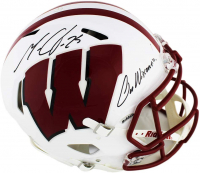 Melvin Gordon Signed Wisconsin Badgers Full-Size Authentic On-Field Speed Helmet Inscribed "On Wisconsin!" (Radtke) at PristineAuction.com