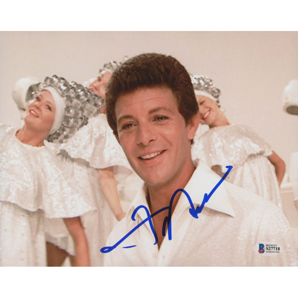 Frankie Avalon Signed "Grease" 8x10 Photo (Beckett COA) Pristine Auction