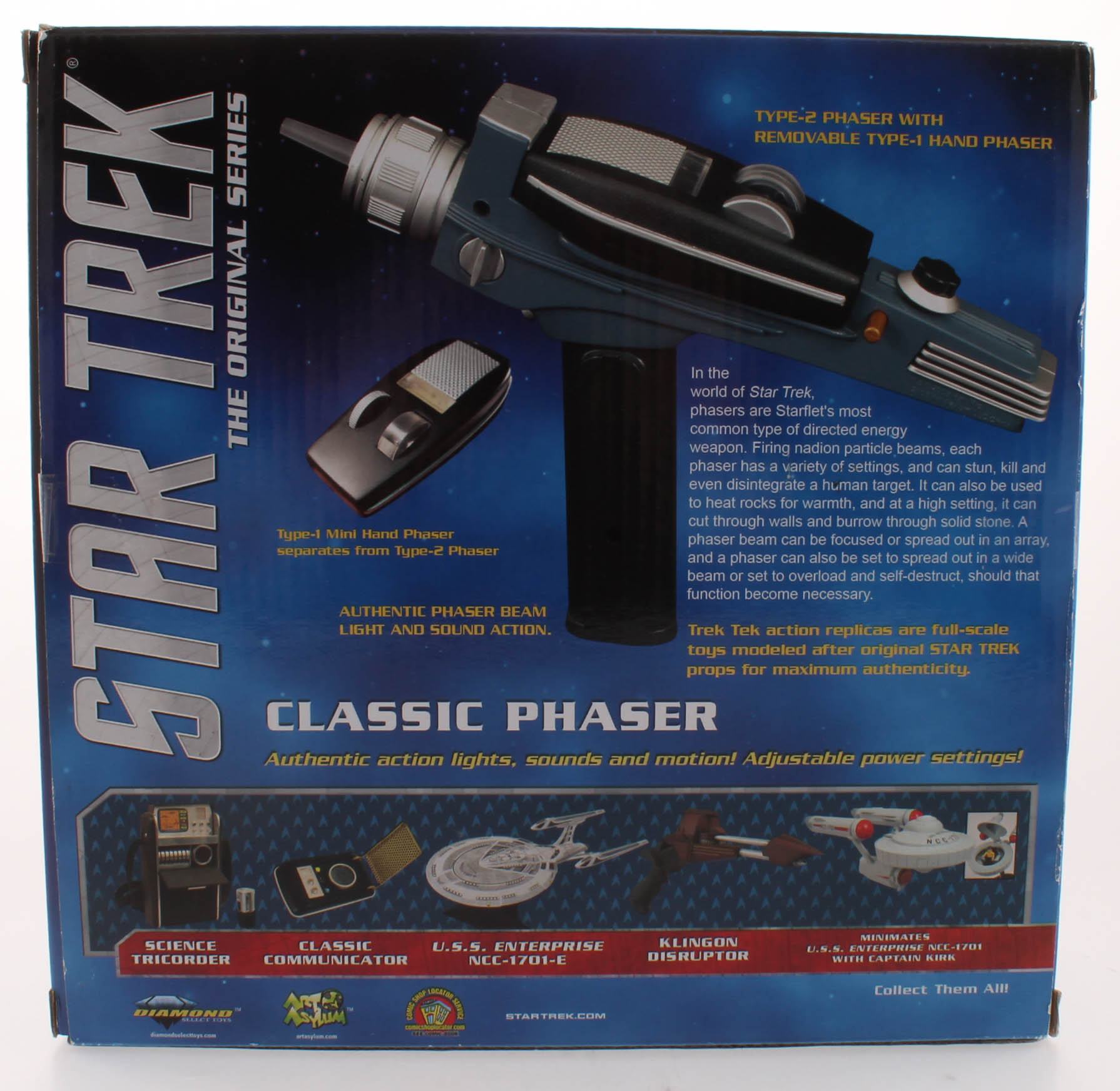 William Shatner Signed "Star Trek" Phaser (JSA COA) at PristineAuction.com William Shatner Signed "Star Trek" Phaser (JSA COA) at PristineAuction.com