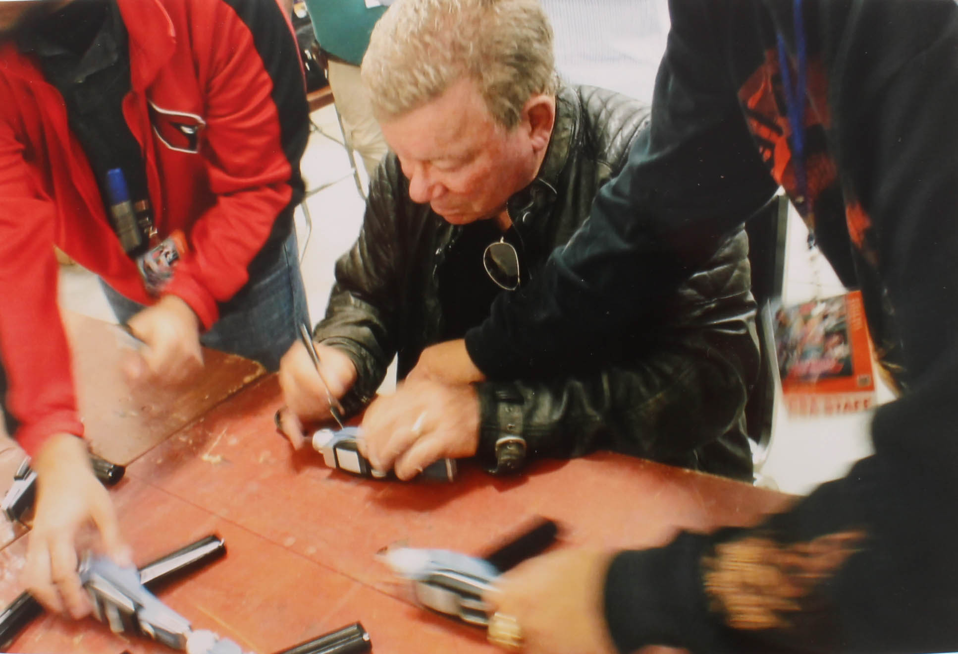 William Shatner Signed "Star Trek" Phaser (JSA COA) at PristineAuction.com William Shatner Signed "Star Trek" Phaser (JSA COA) at PristineAuction.com