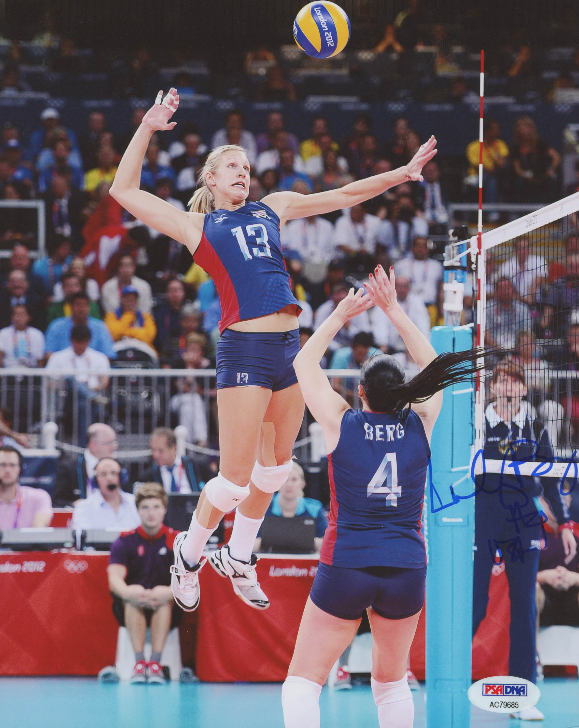 Lindsey Berg Signed 8x10 Photo Inscribed "USA" (PSA Hologram) at PristineAuction.com Lindsey Berg Signed 8x10 Photo Inscribed "USA" (PSA Hologram) at PristineAuction.com