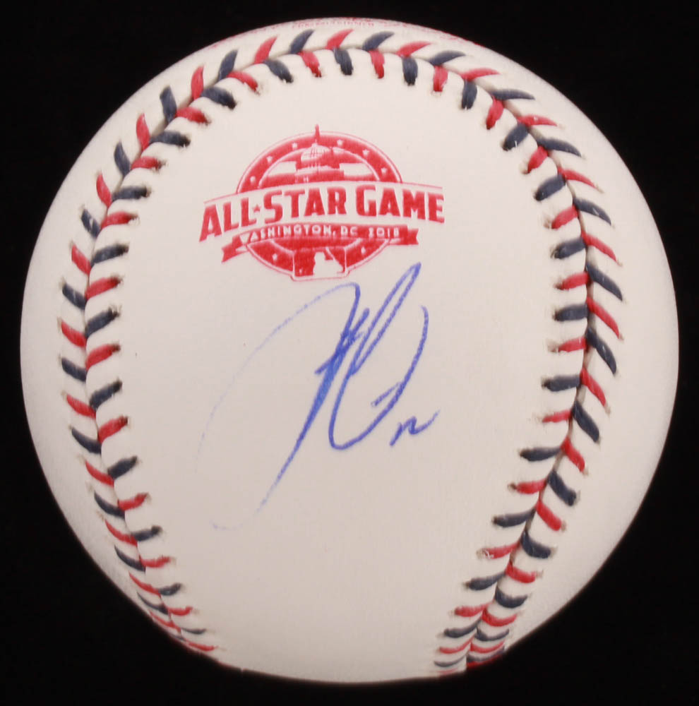 Francisco Lindor Signed 2018 All-Star Game Baseball (Beckett COA) at PristineAuction.com Francisco Lindor Signed 2018 All-Star Game Baseball (Beckett COA) at PristineAuction.com
