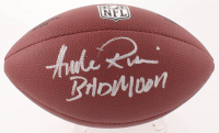 Andre Rison Signed NFL Football Inscribed "Bad Moon" (Schwartz) at PristineAuction.com