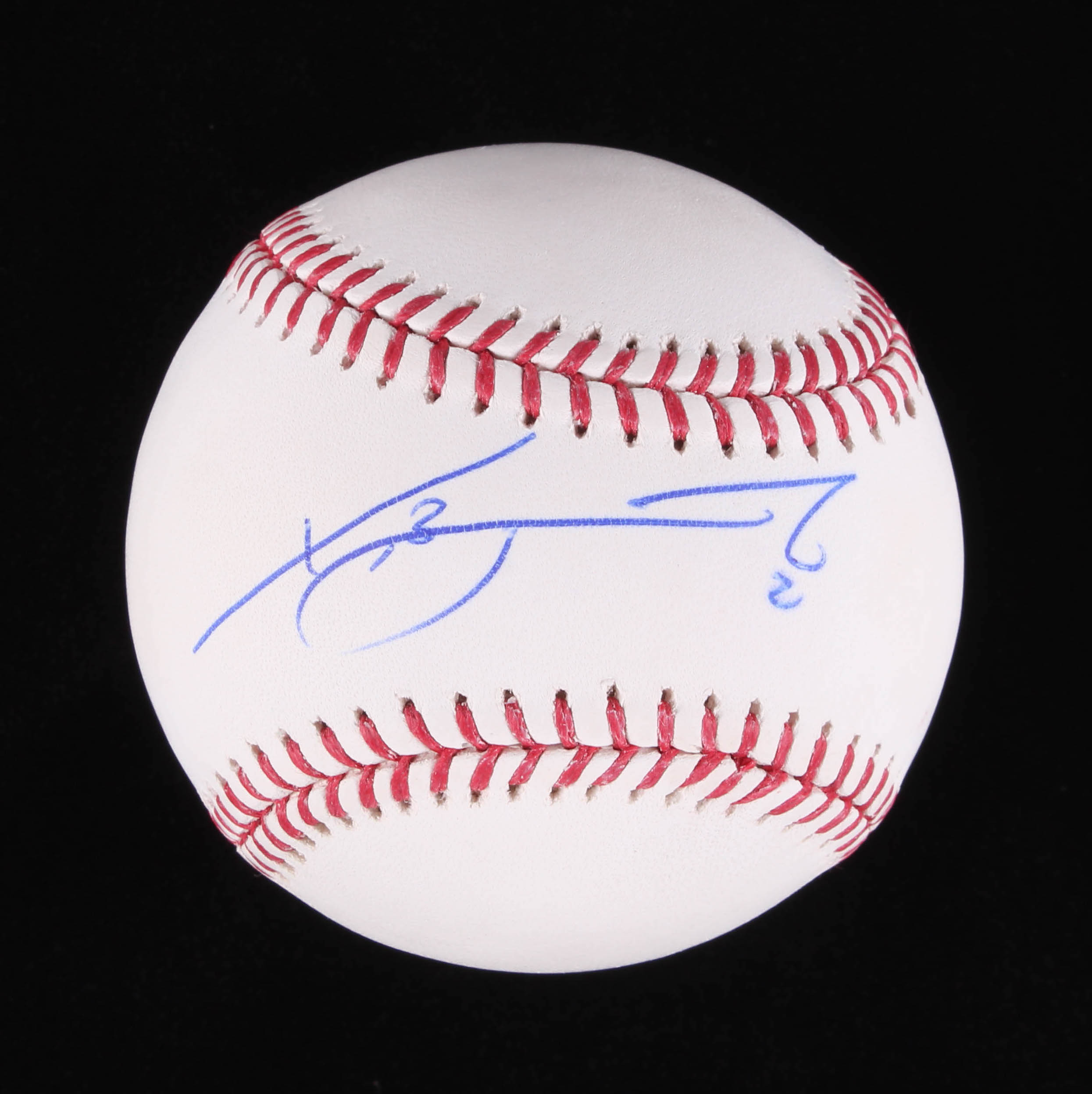 Xander Bogaerts Signed OML Baseball (MLB Hologram & Fanatics Hologram) at PristineAuction.com Xander Bogaerts Signed OML Baseball (MLB Hologram & Fanatics Hologram) at PristineAuction.com
